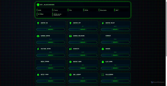 Security scan screenshot of https://aldix0x0x-30knij2uh1.edgeone.app/
