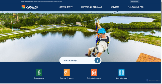 Security scan screenshot of https://oldsmarfl.gov/