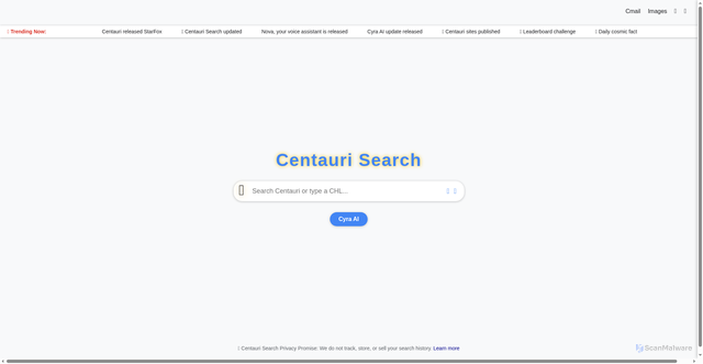 Security scan screenshot of https://centauri-search-x61tmetie8.edgeone.app/
