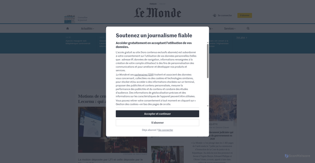Security scan screenshot of https://fr-www-prbs.com/