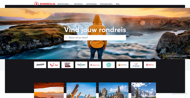 Security scan screenshot of https://rondreis.nl