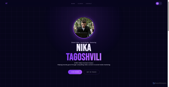Security scan screenshot of https://nikatagoshvili-ppkln1kmlt.edgeone.app/