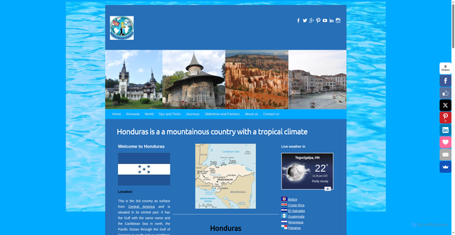 Security scan screenshot of https://blog.worldlifetimejourneys.com/honduras-en.html