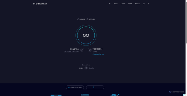 Security scan screenshot of https://07-2xb.pages.dev/ja