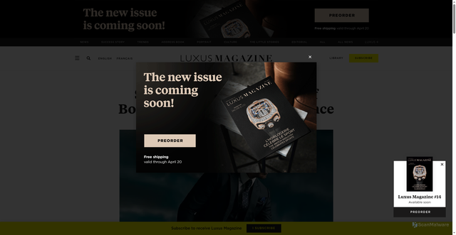 Security scan screenshot of https://magazine.luxus-plus.com/en/shahrukh-khan-the-king-of-bollywood-with-global-influence/