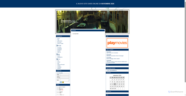 Security scan screenshot of https://www.lobster.altervista.org