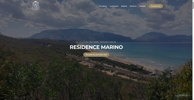Security scan screenshot of https://residencemarino.it/