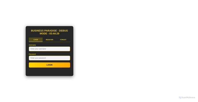 Security scan screenshot of http://dominantgangsters.com/