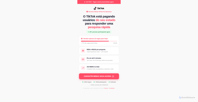 Security scan screenshot of http://hojesemper.netlify.app/
