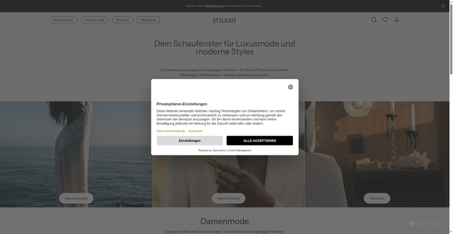 Security scan screenshot of https://www.stylight.de