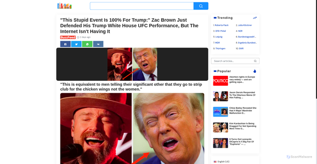 Security scan screenshot of https://www.web.uk.com/this-stupid-event-is-100-for-trump-zac-brown-just-defended-his-trump-white-house-ufc-performance-bu-70821.html