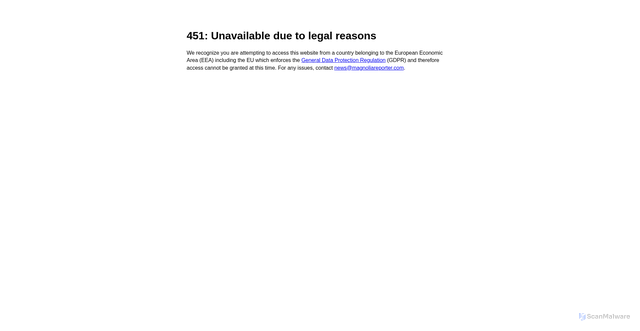 Security scan screenshot of https://www.magnoliareporter.com/news_and_business/local_news/article_8db0ab2b-de6b-4959-b08f-702c1ef1ad88.html