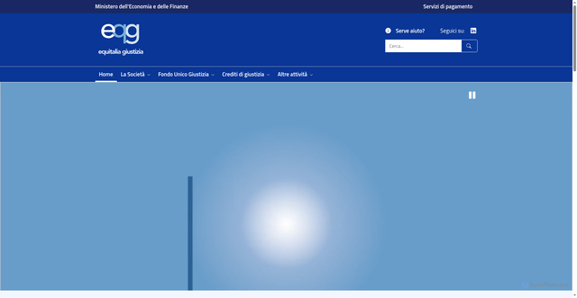 Security scan screenshot of https://www.equitaliagiustizia.it