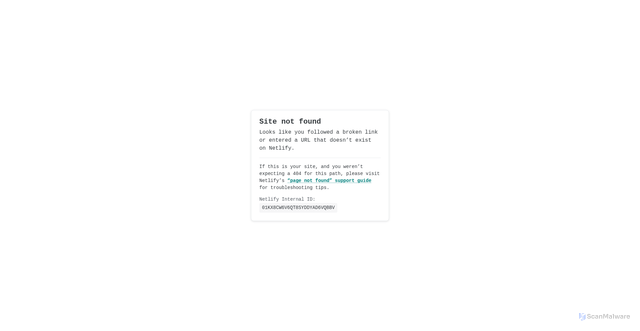 Security scan screenshot of https://chic-muffin-59f7d1.netlify.app/
