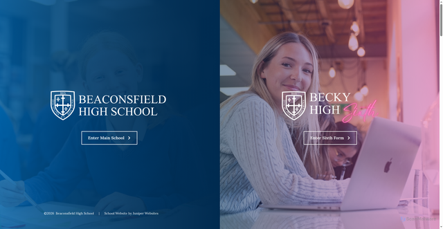 Security scan screenshot of https://www.beaconsfieldhigh.school/