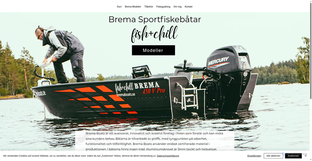 Security scan screenshot of https://bremaboats.se