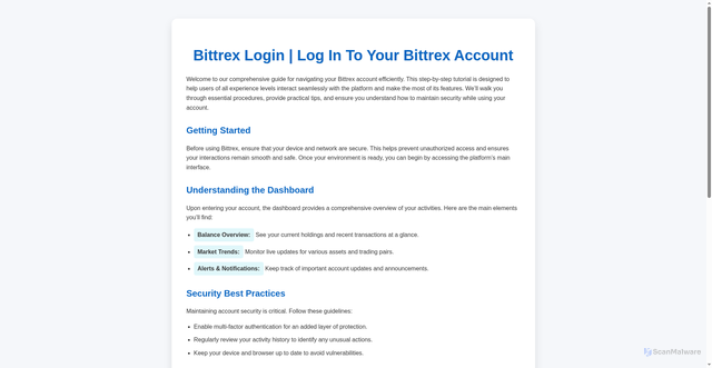Security scan screenshot of https://cloud-us-x-bittrex.pages.dev/