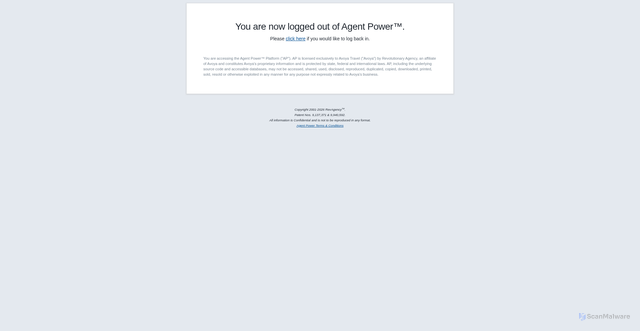 Security scan screenshot of https://revagency.net