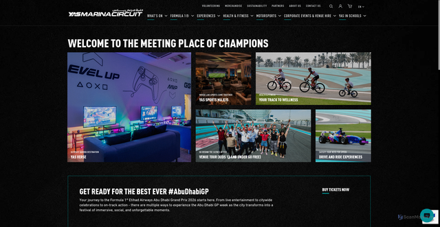 Security scan screenshot of https://yasmarinacircuit.com