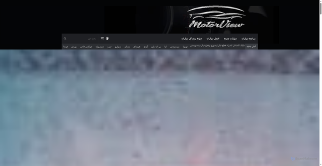 Security scan screenshot of https://motorview.net