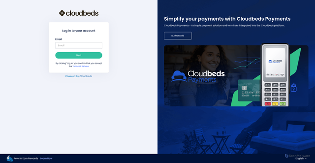 Security scan screenshot of https://api.cloudbeds.com