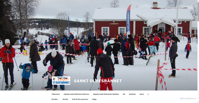 Security scan screenshot of https://sanktolofsrannet.se