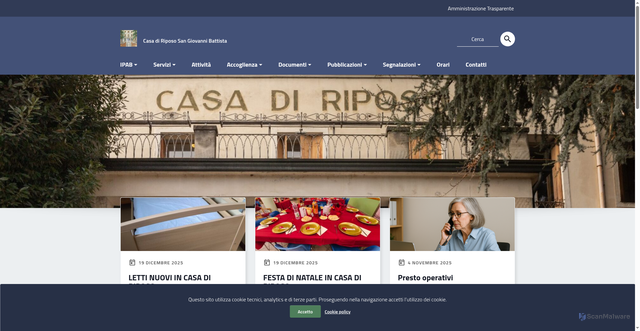 Security scan screenshot of https://cdrbattista.it/