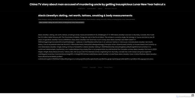 Security scan screenshot of https://macgraypartshugo-ozie4d70li.edgeone.app/1971-alexis-llewellyn-dating-net-worth-tattoos-smoking-body-measurements.html