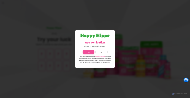 Security scan screenshot of https://happyhippo.com/?srsltid=AU7gw4VIKBxxVWA24PM7oUuPCENvebgaZg2c46u2gpb2Ep6EdHbvnkNA