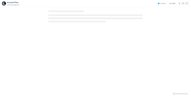 Security scan screenshot of http://account-buy.pages.dev/