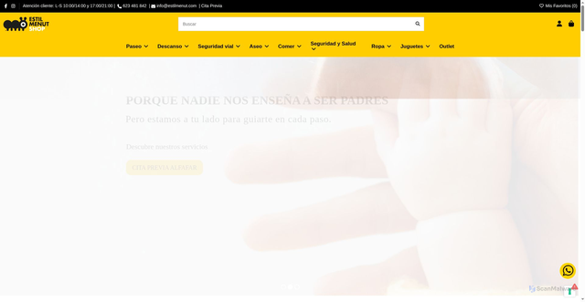 Security scan screenshot of https://estilmenut.com