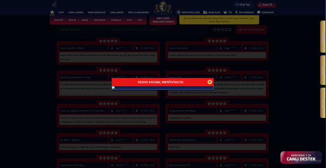 Security scan screenshot of https://merit1692.com/comments