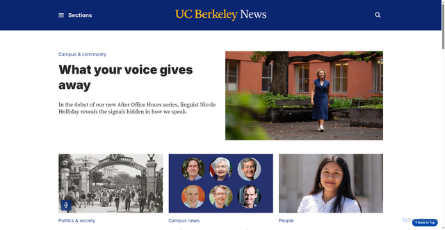 Security scan screenshot of https://news.berkeley.edu