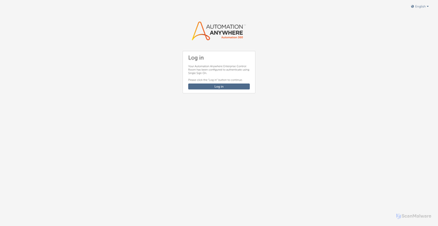 Security scan screenshot of https://pfgc-3.my.automationanywhere.digital