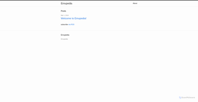 Security scan screenshot of https://emuos.net