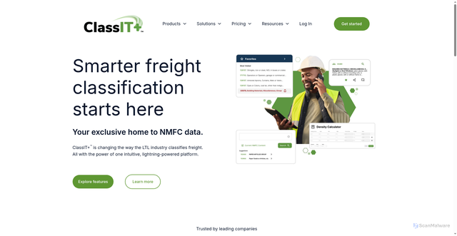 Security scan screenshot of https://classit.nmfta.org