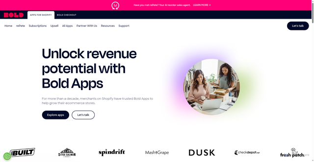 Security scan screenshot of https://boldapps.net