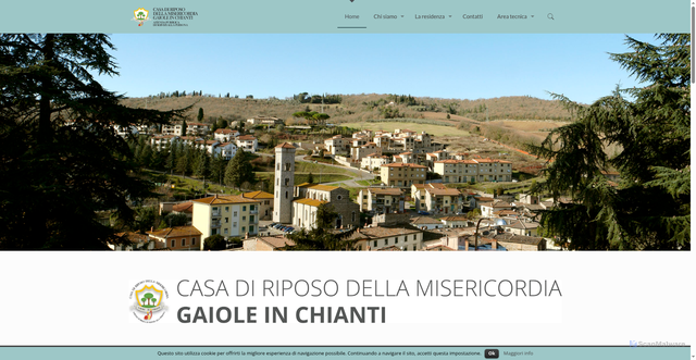 Security scan screenshot of https://www.casariposogaiole.it/