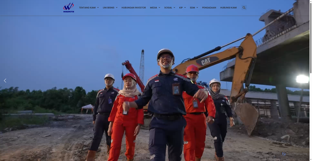 Security scan screenshot of https://www.waskita.co.id