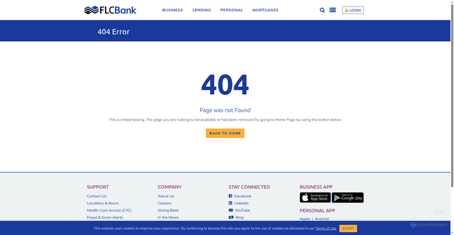 Security scan screenshot of http://welshwideonebank.com/wp-content/uploads/2019/08/GGL_TandC_3-17.html