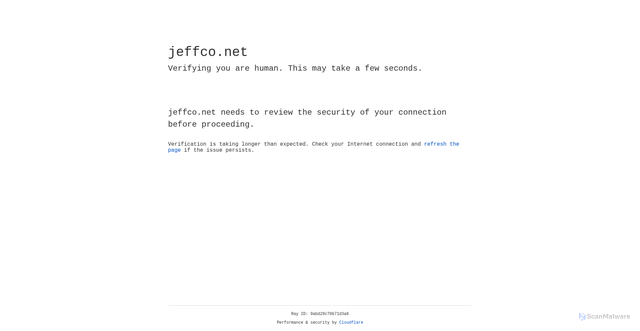 Security scan screenshot of https://jeffco.net/
