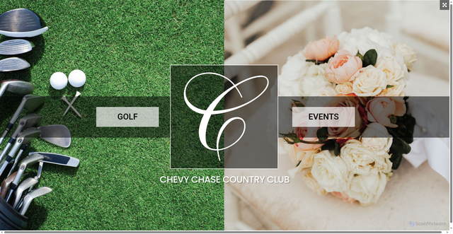 Security scan screenshot of https://www.chevychasecountryclub.com/