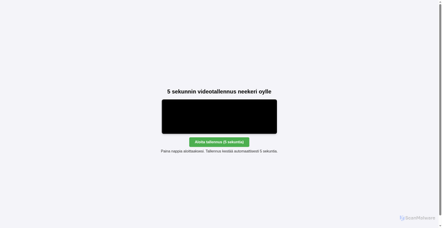 Security scan screenshot of https://neekeritallennus.pages.dev/