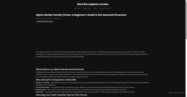 Security scan screenshot of https://cakrawaladailyspot-dp03tbwzeqah.edgeone.app/alpine-garden-society-shows.html