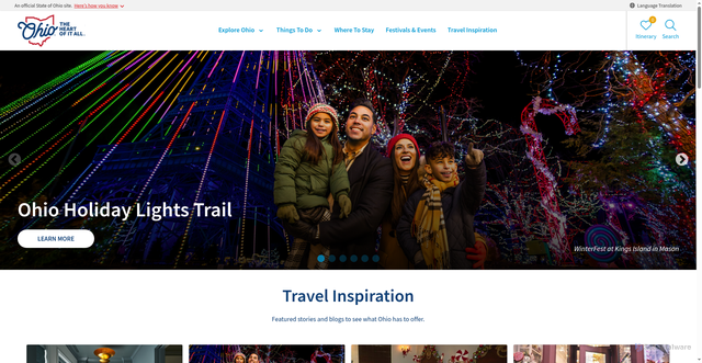 Security scan screenshot of https://ohio.org/