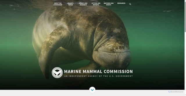 Security scan screenshot of https://www.mmc.gov/
