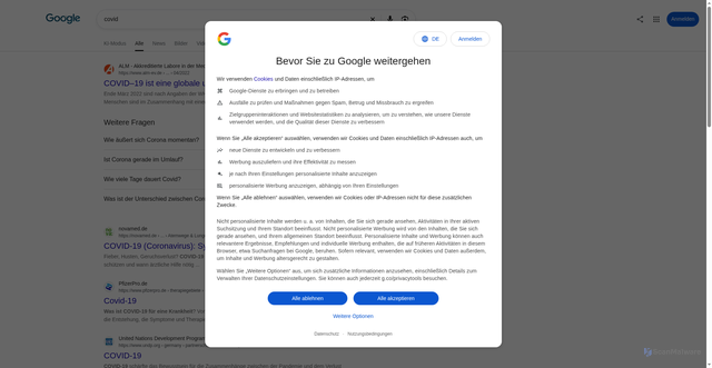 Security scan screenshot of https://ausff.firebaseapp.com/