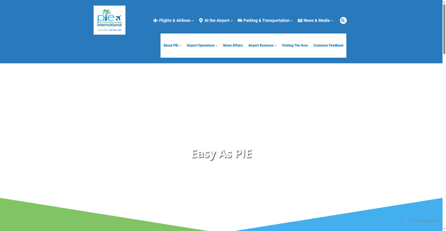 Security scan screenshot of https://fly2pie.com/