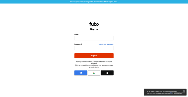 Security scan screenshot of https://www.fubo.tv/welcome/matches/EP058392750037