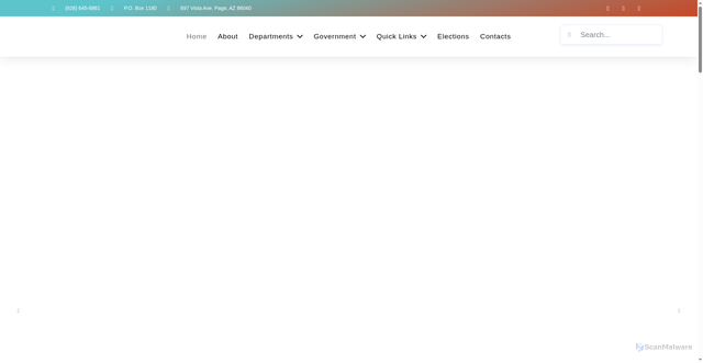 Security scan screenshot of http://pageaz.gov/